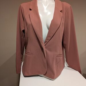 Nina Leonard Mauve Blazer